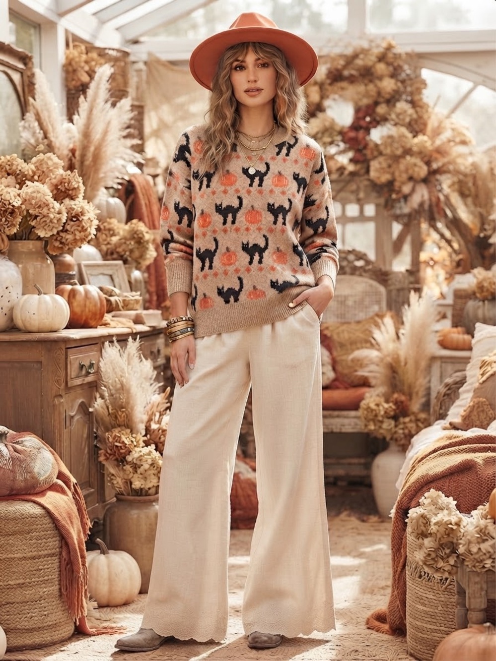 Vince Camuto Fall Halloween Sweater